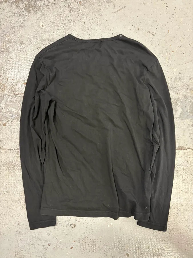 2010s Dolce & Gabbana Black Gladiator Helmet Print Longsleeve NvaQaJs 4