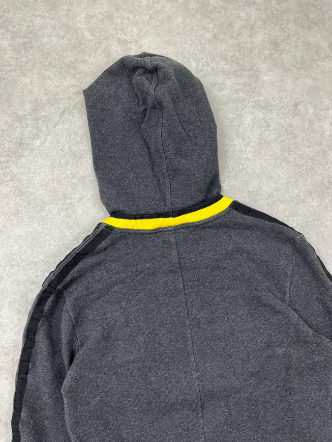 AW2003 Dolce & Gabbana Black Cotton Hoodie Dress NXMgdSs 5