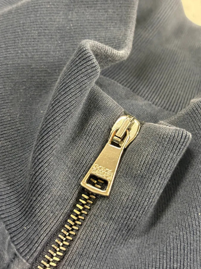 2000s Dolce & Gabbana Blue Italia Stripe Zip Track Sweater aGaoEeB 9