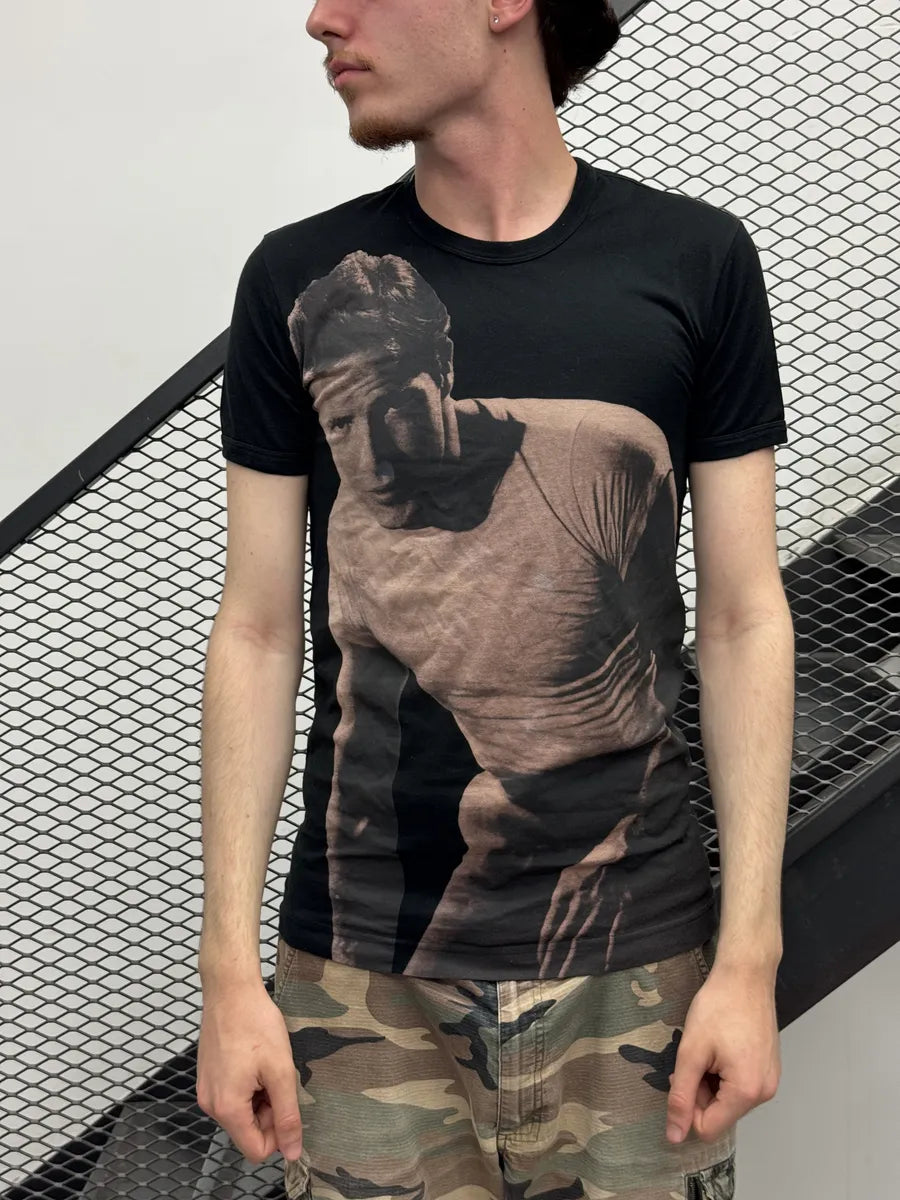 2000s Dolce & Gabbana Black Marlon Brando Human T-Shirt fdIpNoT 1