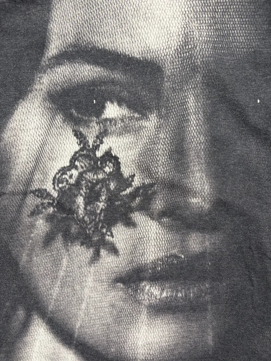2000s Dolce & Gabbana Black Monica Bellucci Portrait T-Shirt sggDevT 4