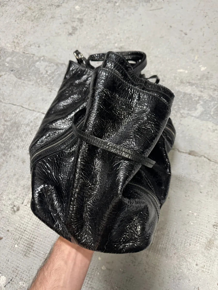 Dolce & Gabbana Black Gaia Satin Leather Handle Bag aHJIOBV 3