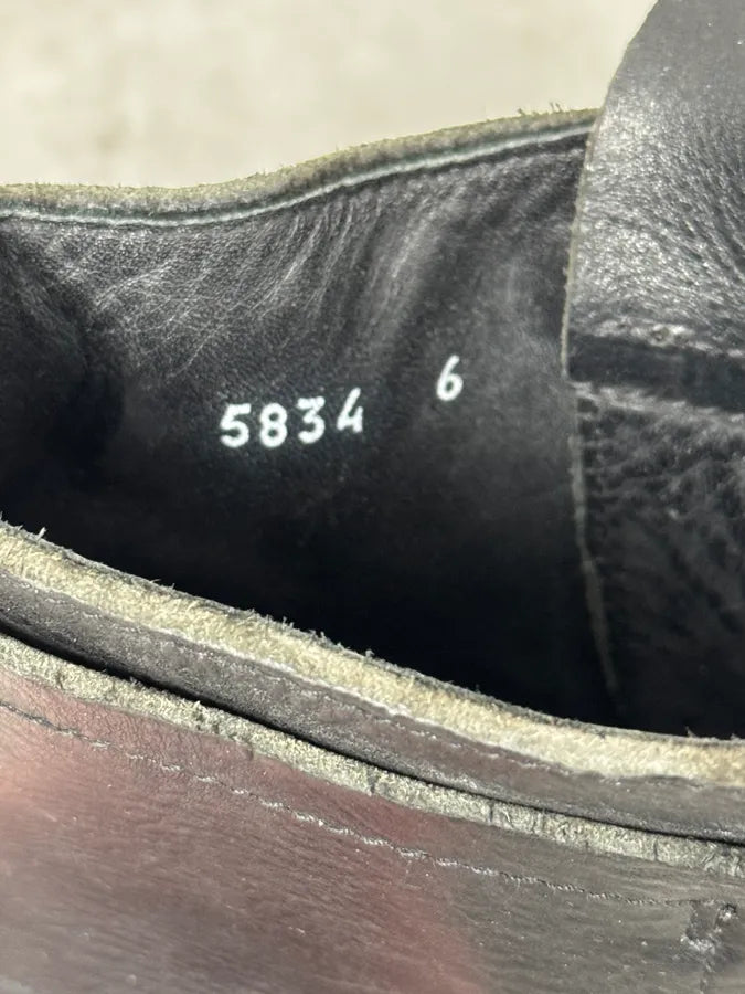 Dolce & Gabbana Black Leather Boots HWMlrUN 6