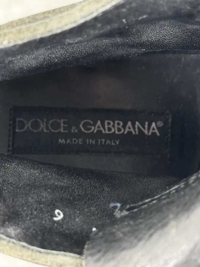 Dolce & Gabbana Black Leather Boots HWMlrUN 7