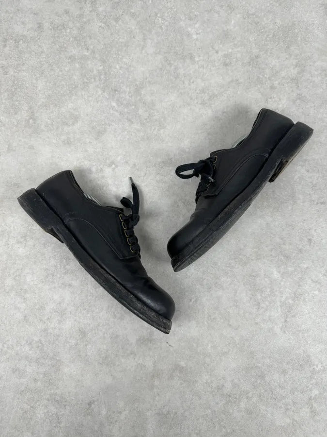 Dolce & Gabbana Black Leather Derby Shoes KJlHyYc 4