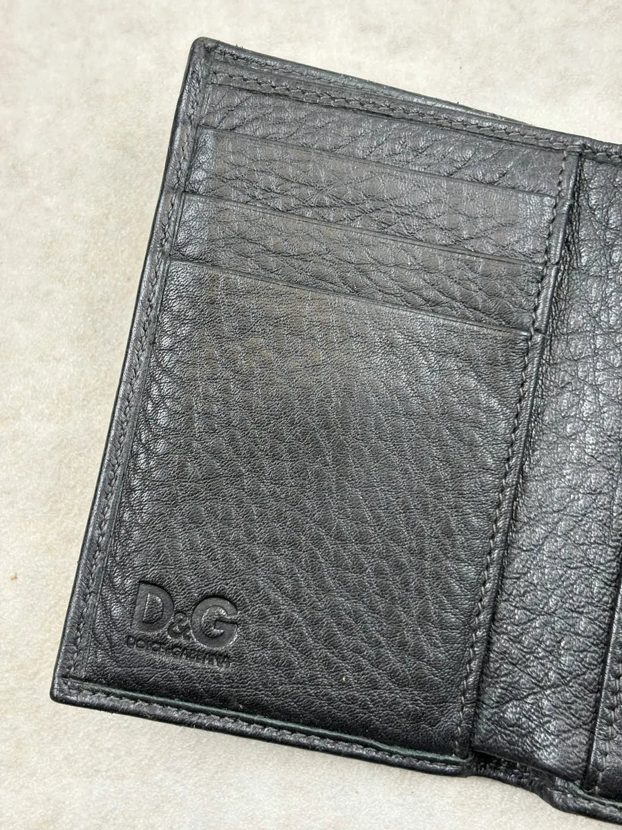 Dolce & Gabbana Black Leather Keylock Wallet CZeqyXd 4