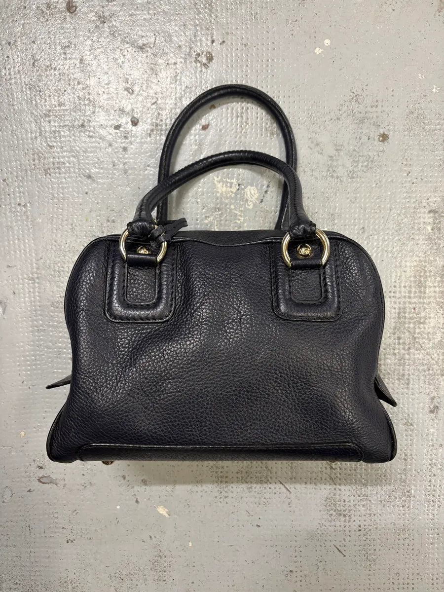 AW2010 Dolce & Gabbana Black Leather Multi Zip Lily Handle Bag yXCwOcM 3