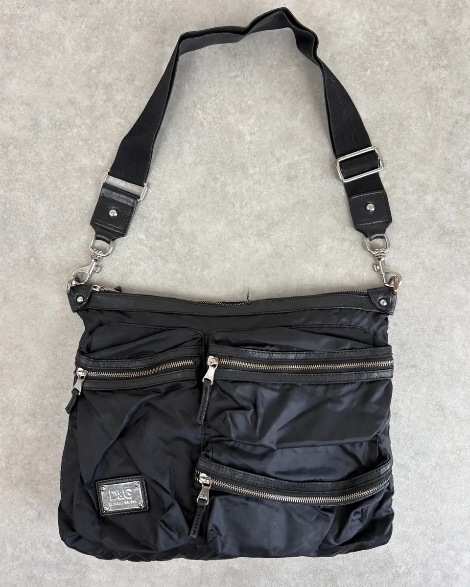 Dolce & Gabbana Black Multi Pocket Cross Body Bag gWQaAVd 0