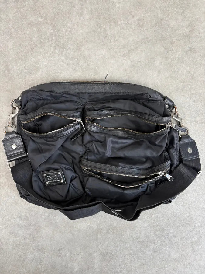 Dolce & Gabbana Black Multi Pocket Cross Body Bag gWQaAVd 4