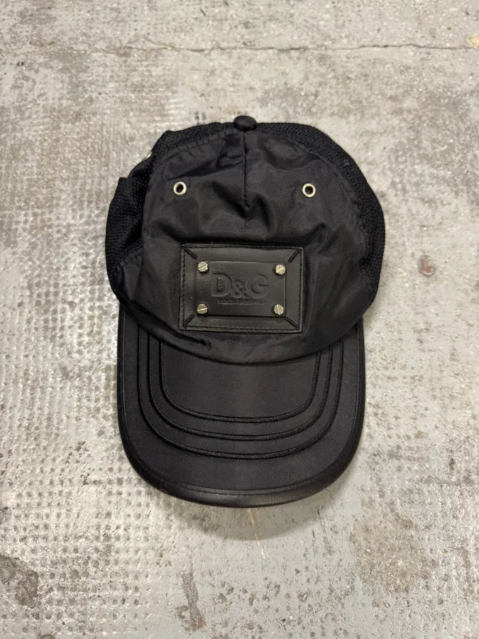Dolce & Gabbana Black Nylon Cap (OS) rOPtfAd 0