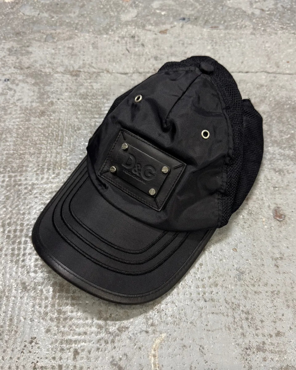 Dolce & Gabbana Black Nylon Cap (OS) rOPtfAd 2