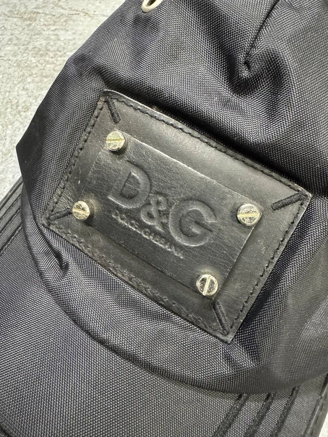 Dolce & Gabbana Black Nylon Cap (OS) rOPtfAd 4