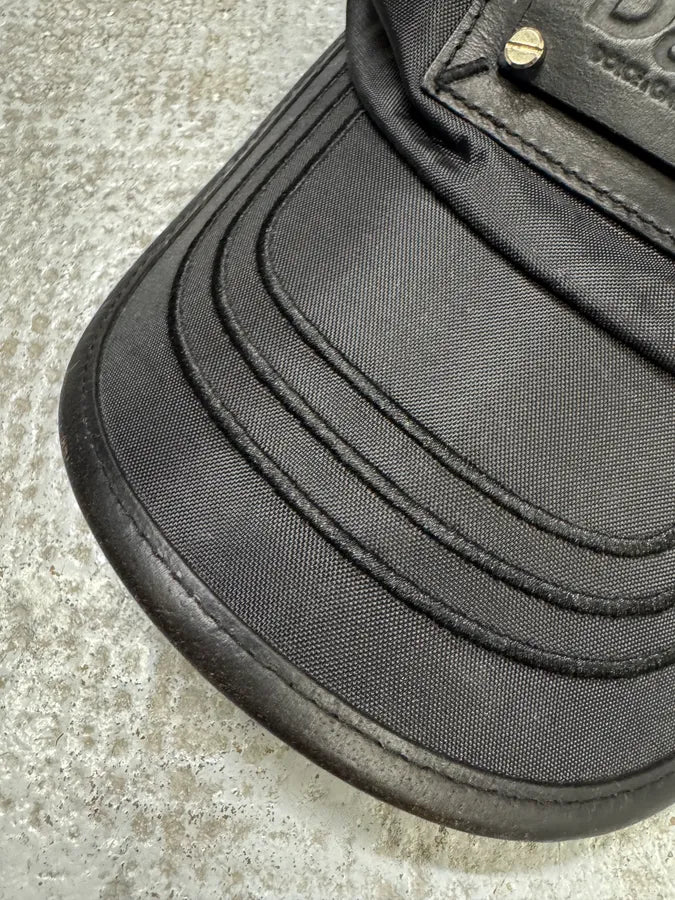 Dolce & Gabbana Black Nylon Cap (OS) rOPtfAd 5