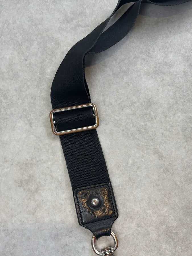 2000s Dolce & Gabbana Black Nylon Multi-Pocket Shoulder Bag UoRrrvs 7