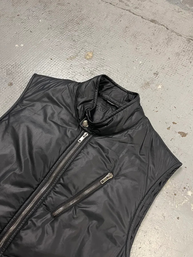Dolce & Gabbana Black Nylon Puffer Vest  ajTgjQn 3