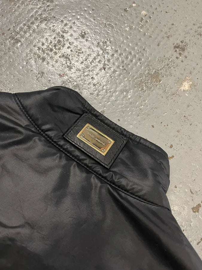 Dolce & Gabbana Black Nylon Puffer Vest  ajTgjQn 6
