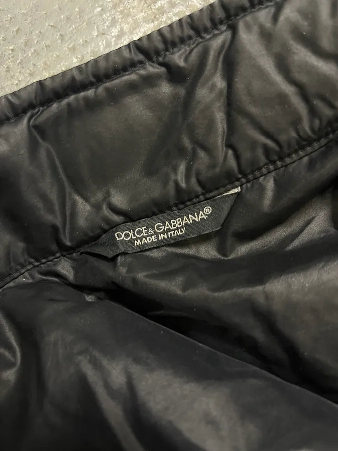 Dolce & Gabbana Black Nylon Puffer Vest  ajTgjQn 8
