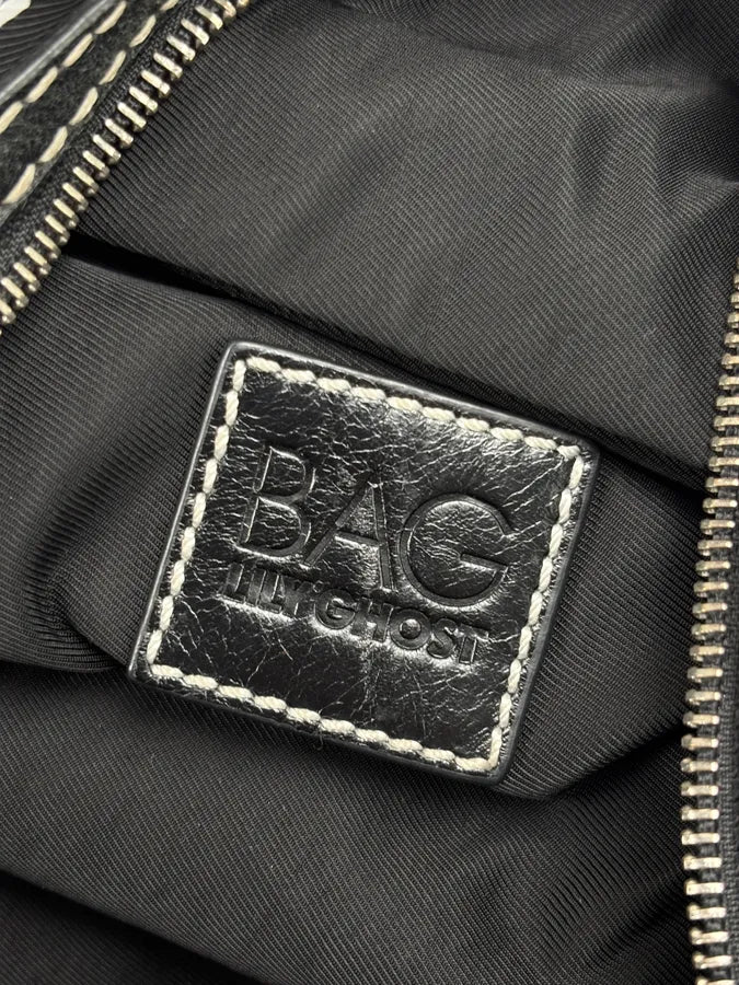 AW2010 Dolce & Gabbana Black Trompe Loeil Zip Handle Bag oKZqBaF 13