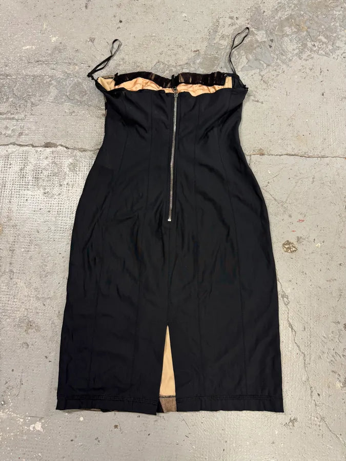 Dolce & Gabbana Black Sun Mesh Dress (M) aElNMlU 5