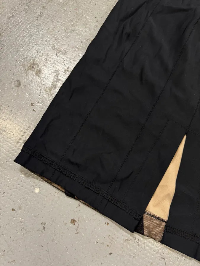 Dolce & Gabbana Black Sun Mesh Dress (M) aElNMlU 7