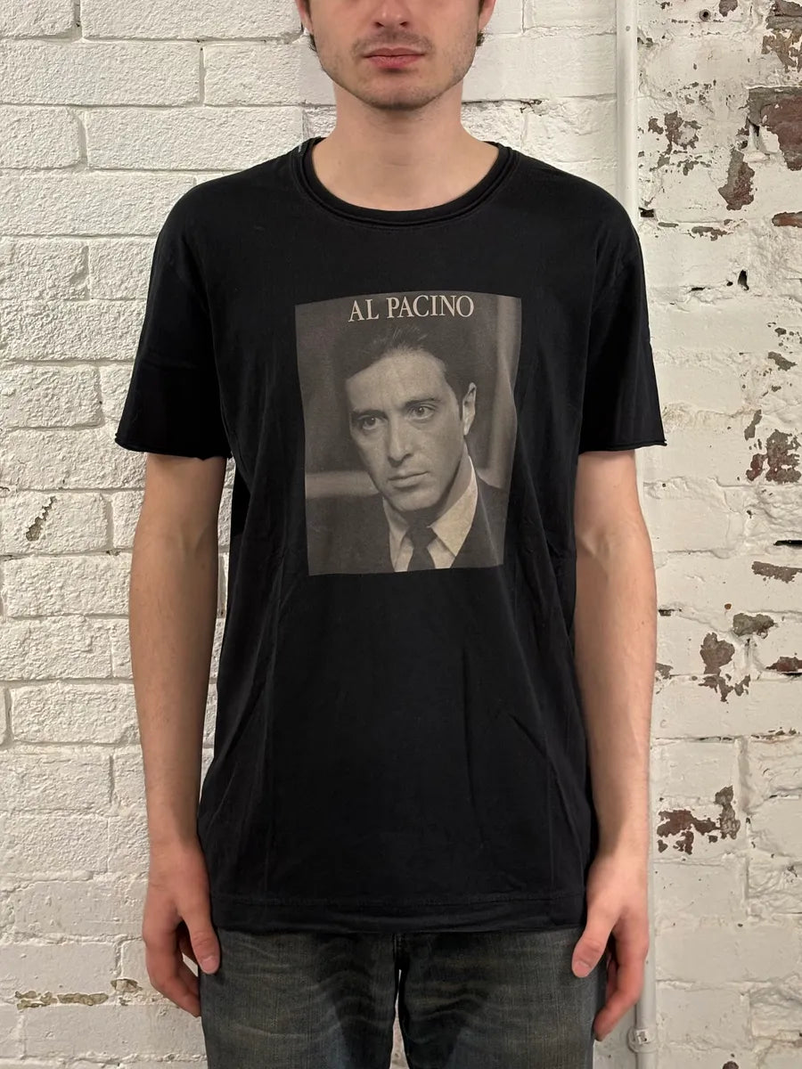 2000s Dolce & Gabbana Black Al Pacino T-Shirt tDyDJcK 1