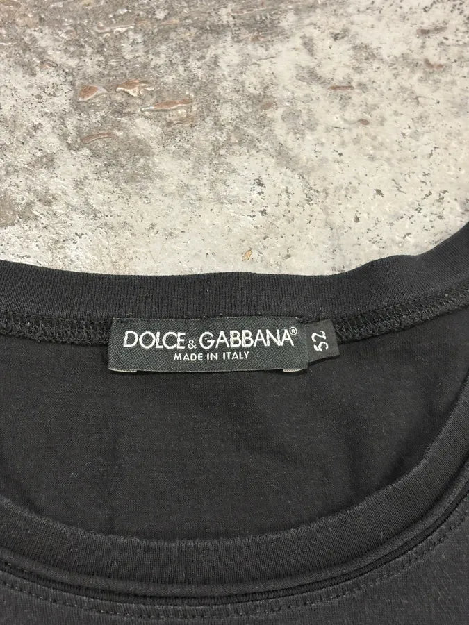 2000s Dolce & Gabbana Black Al Pacino T-Shirt tDyDJcK 9
