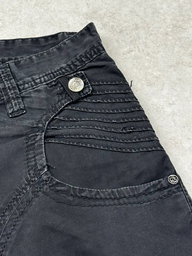 2000s Dolce & Gabbana Black Washed Technical Pants ZNOyazU 7