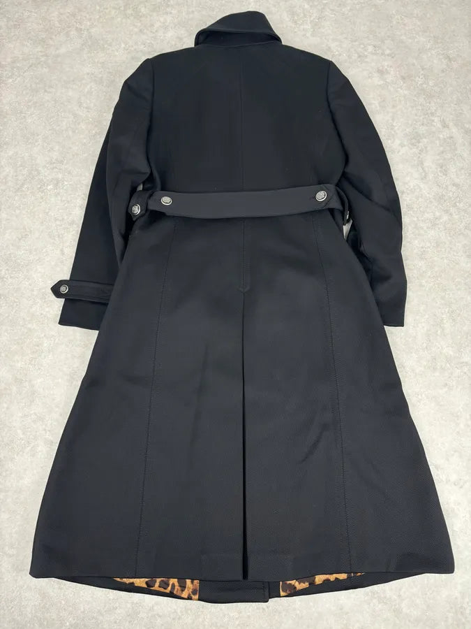 AW2006 Dolce & Gabbana Black Wool Double-Breasted Coat YiAxTLX 5