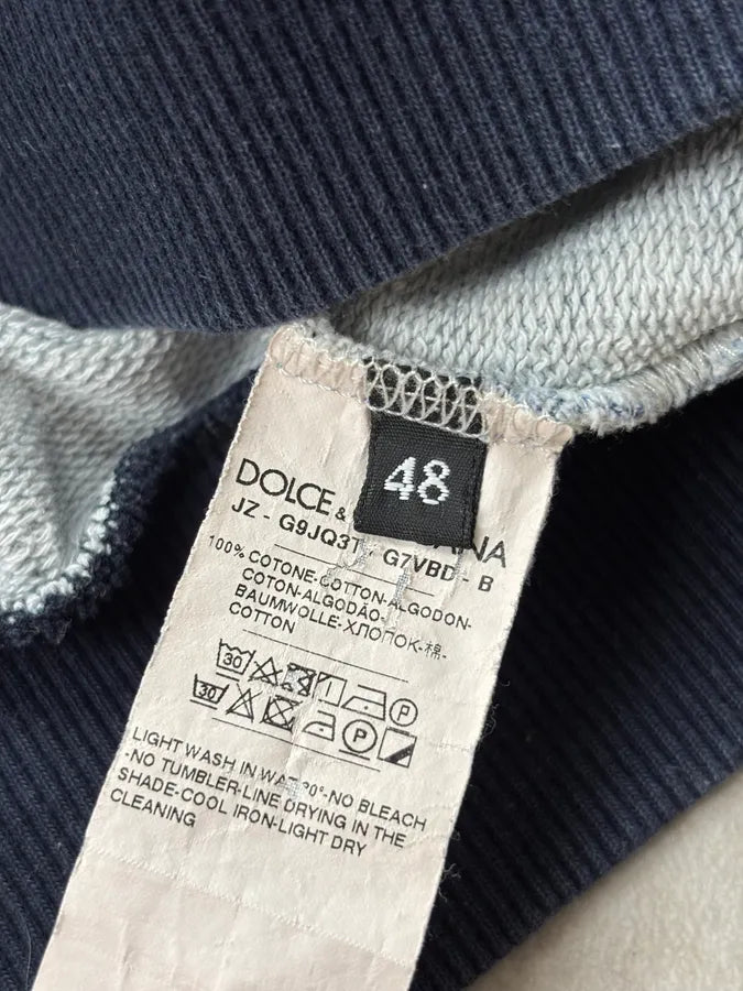 2010s Dolce & Gabbana Blue Royal Baroque Hoodie IoCBjBn 7
