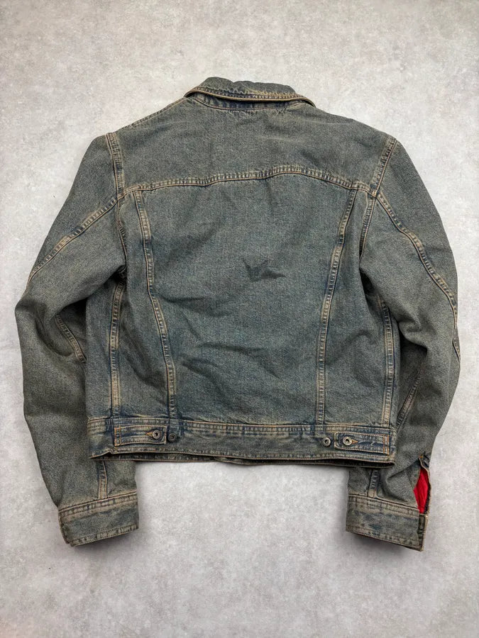 2000s Dolce & Gabbana Faded Blue Multi-Pocket Denim Jacket UmGTEwB 4