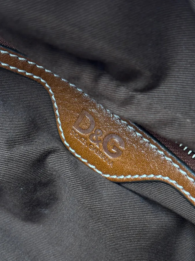 AW2010 Dolce & Gabbana Blue Denim Trompe LOeil Handle Bag GuNIZpz 17