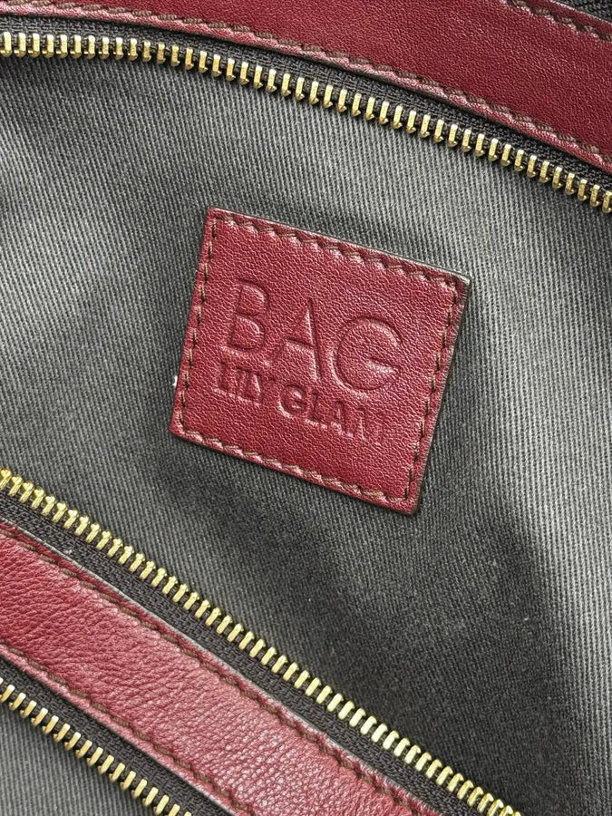 AW2010 Dolce & Gabbana Bordeaux Quilted Leather Lily Bag wXBZOeR 13