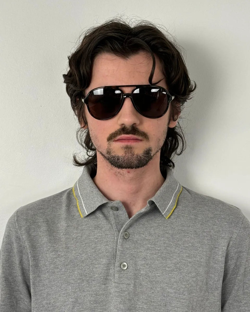 Dolce & Gabbana Brown Acetate Aviator Sunglasses rWJFYvQ 1