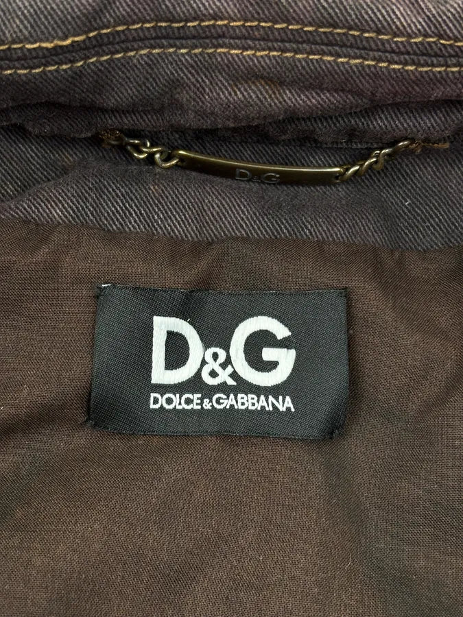 SS2010 Dolce & Gabbana Grey Eroded Sun Studded Denim Jacket jVbMIDQ 11