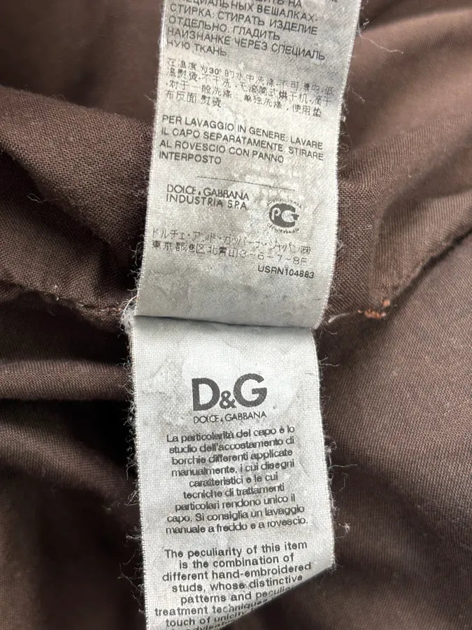 SS2010 Dolce & Gabbana Grey Eroded Sun Studded Denim Jacket jVbMIDQ 13
