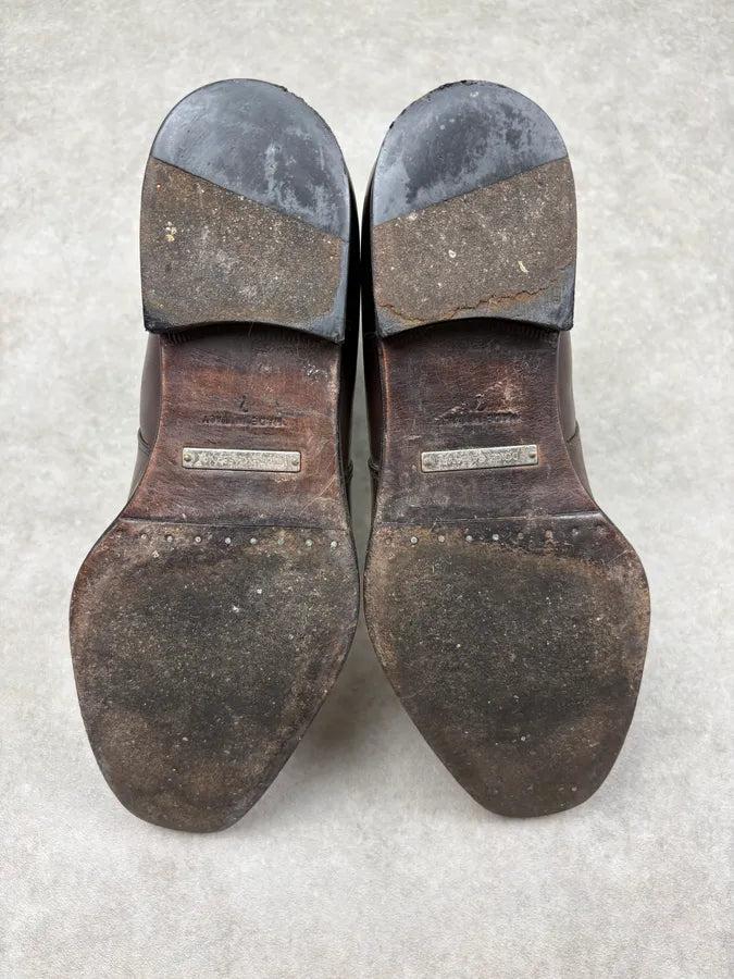 2010s Dolce & Gabbana Brown Leather Boots QCGbPKw 7