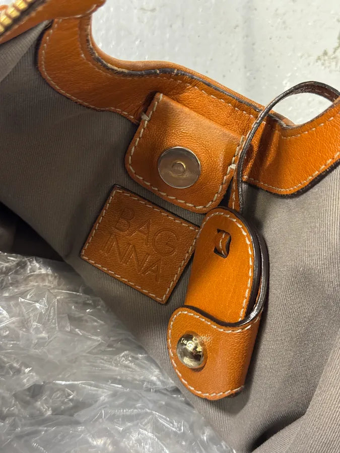 Dolce & Gabbana Brown Leather Hobo Handle Zip Bag zXRbAYQ 9