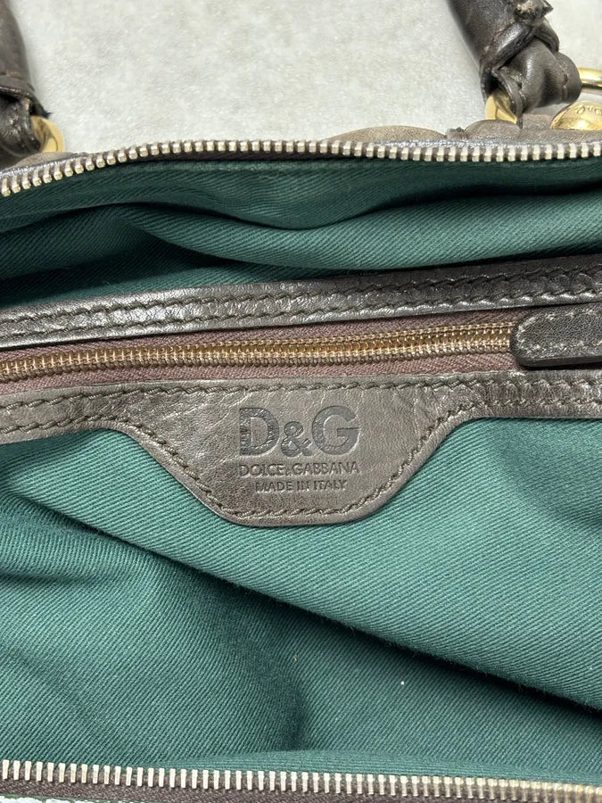 AW2010 Dolce & Gabbana Multicolor Leather Multi-Zip Shoulder Bag Nvebgfo 21