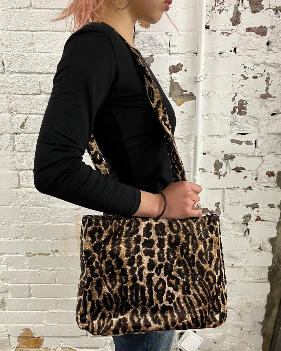 Dolce & Gabbana Brown Leopard Print Shoulder Bag GQfKtKs 1