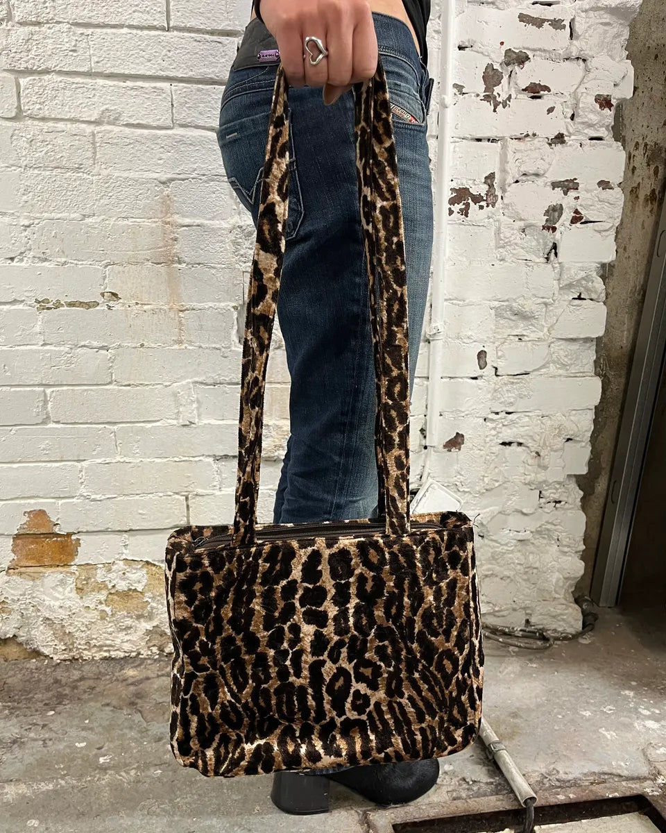 Dolce & Gabbana Brown Leopard Print Shoulder Bag GQfKtKs 2