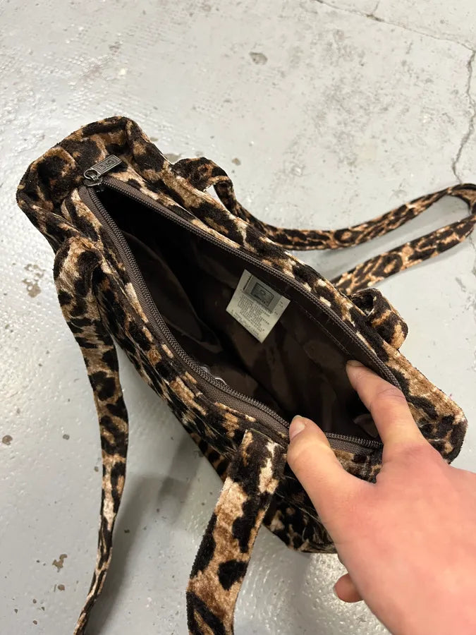 Dolce & Gabbana Brown Leopard Print Shoulder Bag GQfKtKs 7