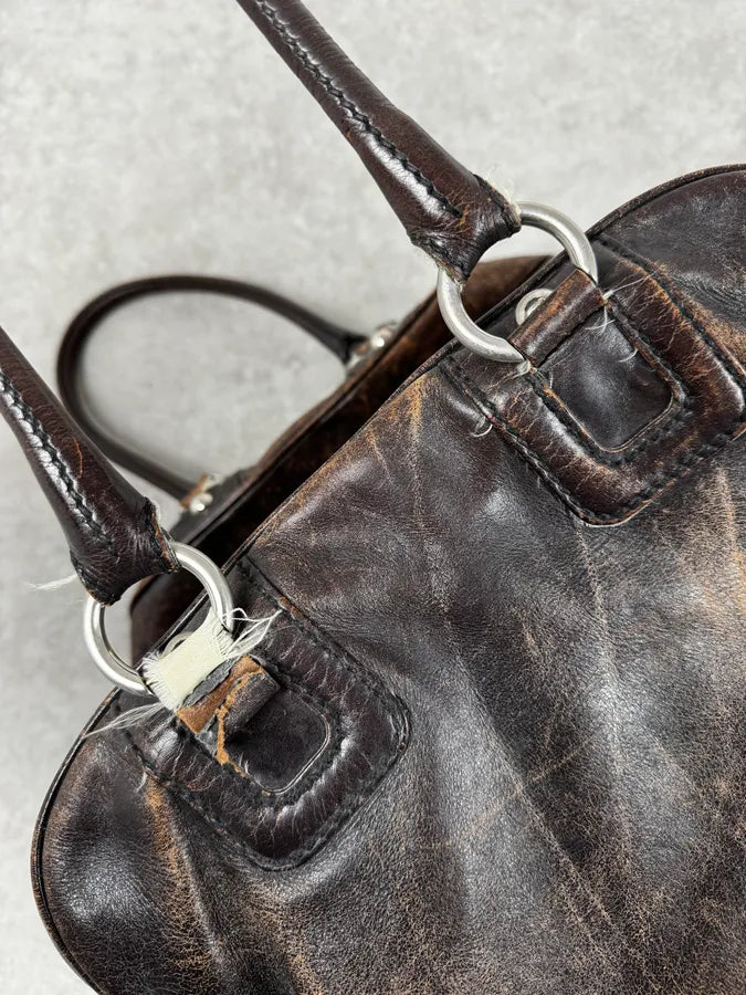 AW2010 Dolce & Gabbana Brown Multi Zip Lily Bag JiPwYJT 8