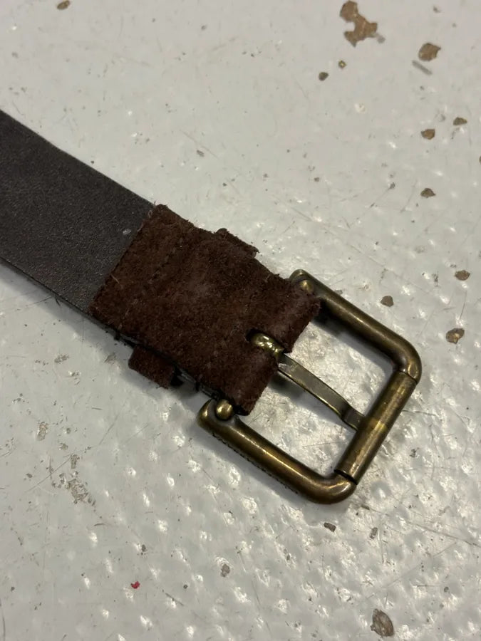 Dolce & Gabbana Brown Suede Studded Belt mfcMisv 7