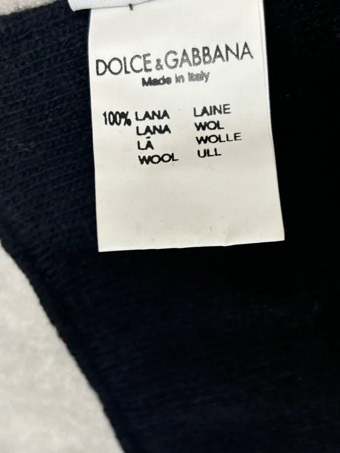 SS1999 Dolce & Gabbana Brown Wool Leopard Scarf oXBRAjS 6