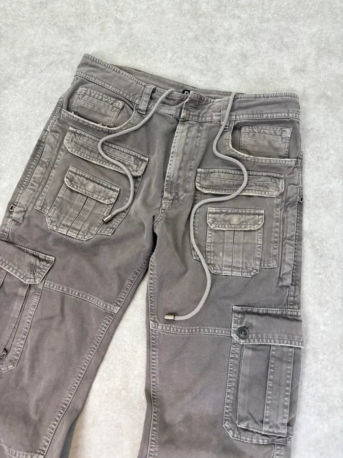SS2008 Dolce & Gabbana Grey Multi-Pocket Cargo Pants yMITfmI 4