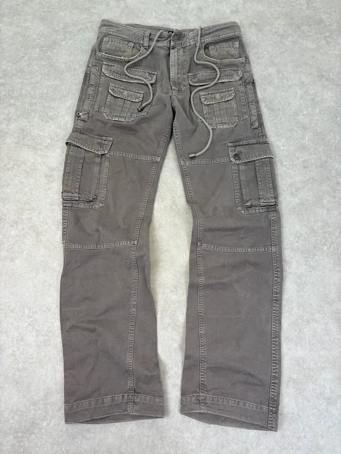 SS2008 Dolce & Gabbana Grey Multi-Pocket Cargo Pants yMITfmI 3