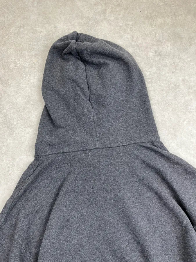 2010s Dolce & Gabbana Charcoal Obscure Baroque Grey Hoodie txeAVyd 5