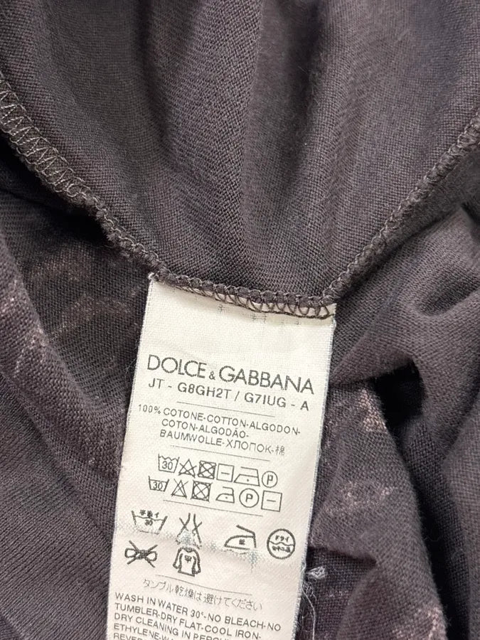 2010s Dolce & Gabbana Grey Baroque Angels T-Shirt AFzWiMV 8
