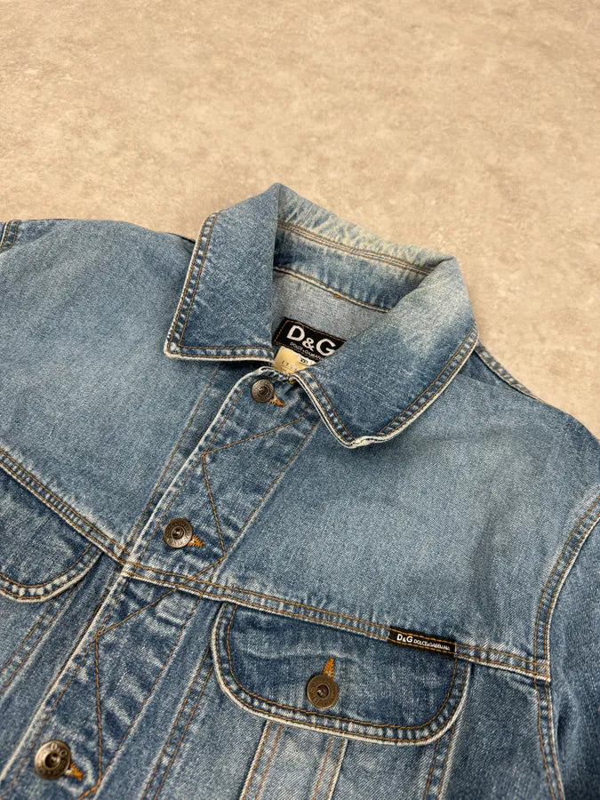Dolce & Gabbana Classic Blue Denim Jacket JNRDSHT 4