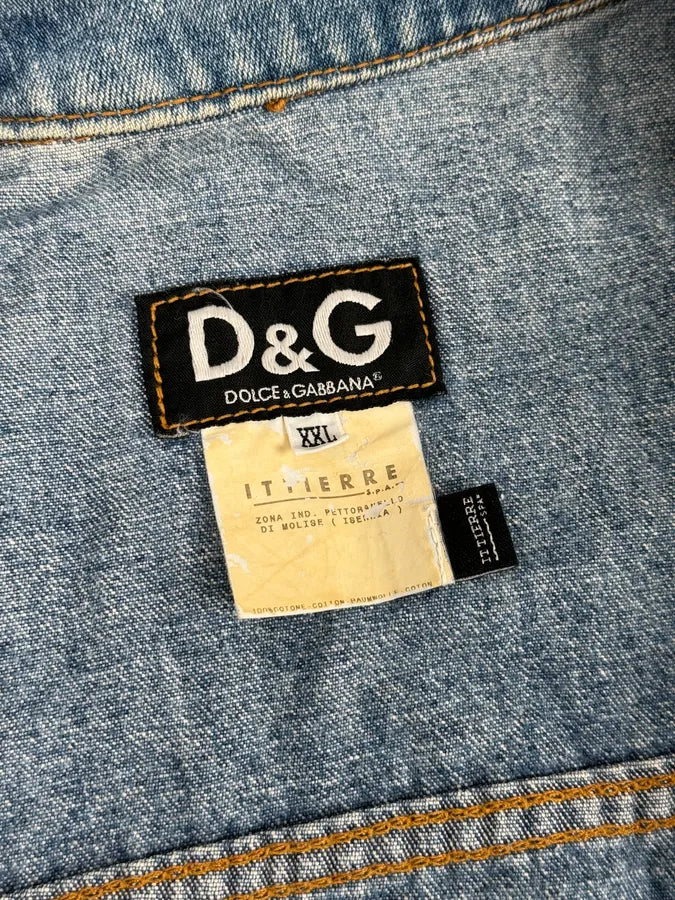 Dolce & Gabbana Classic Blue Denim Jacket JNRDSHT 8